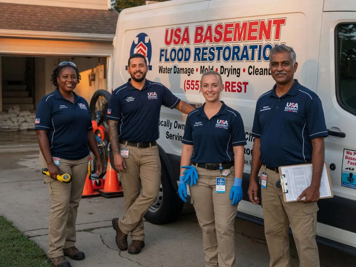 Basement Flood Cleanup company in Zenia, CA