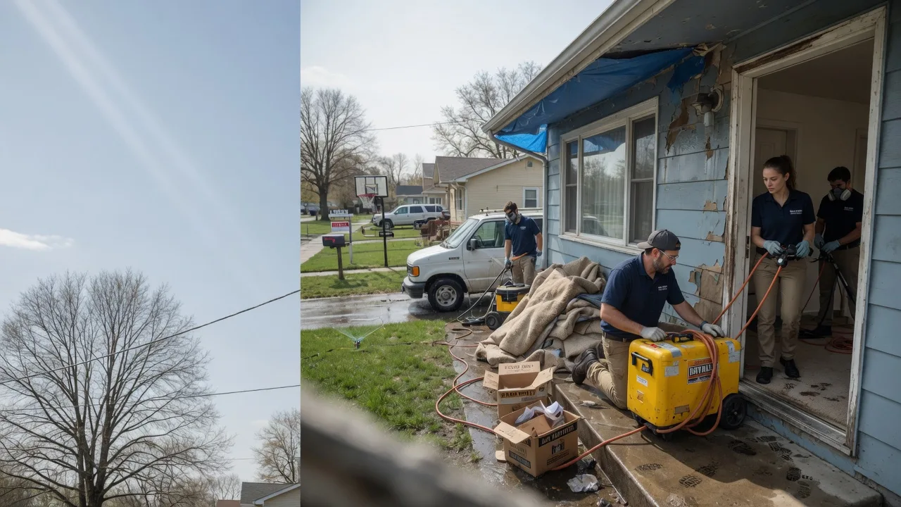 Basement Flood Cleanup in Zenia, CA near me